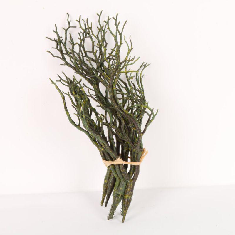 3PCS Large Branches Bifurcated Plastic Decoration Flower Home Decoration Branches Artificial Flower