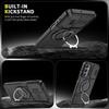 Kickstand Layer Heavy Shockproof case for Samsung Galaxy A17 5G S25 FE A56 A36 A16 A55 A35 A15 S24 Ultra S22 S23 S21 Plus