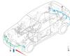 BMW X3 G01 Front Bumper PDC Sensor Wiring Harness