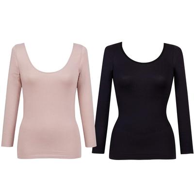 Long Sleeve Underwear of Multicolor Size M Wing/Wacoal Women's (Set 2) - (EL9883) -