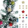 Eye-catching 3d Christmas Star Tree Ornaments Festive Decorations For Xmas Festivities