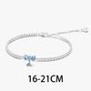 New 925 Silver Love Heart Rabbit Butterfly Bee Specimen Bead Double Color Talisman Pendant DIY Exquisite Charm Jewelry Gift
