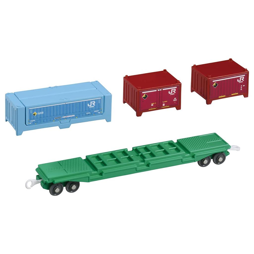 TAKARA TOMY Long Container Train Toy 3 Years Old and Up Toy Safety Standards Passed ST Mark Certification PLARAIL "Plarail S-38 Train"