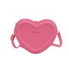 Trendy Pu Leather Heart Bag For Girls In Soft Colors Ideal For Everyday Fashion