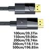 1.4 Cable 8K@60Hz 4K@144Hz 2K@165Hz  Male to Male 32.4Gbps Extension Cable for PC Laptop