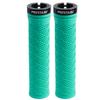 1Pair Bicycle TPE Handle Cover, Mountain Bike Xiangyun Non-slip Unilateral Locking Universal Grip Cover, Cycling Accessories