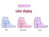 2025 Hot-Selling Three-Piece Backpack Set - Butterfly Design In Pink, Purple, and Blue for Girls