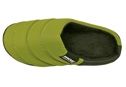 Men's Winter Sandals, Casual, Water-Repellent, Cold-Weather, Non-Slip, Cushioned Insole, Khaki, Size 9776800, Medium