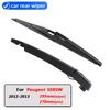 Car Rear Wiper Blade Blades Back Window Wipers Arm For Peugeot 308SW Hatchback (2012-2013) 295mm Auto Windscreen Blade