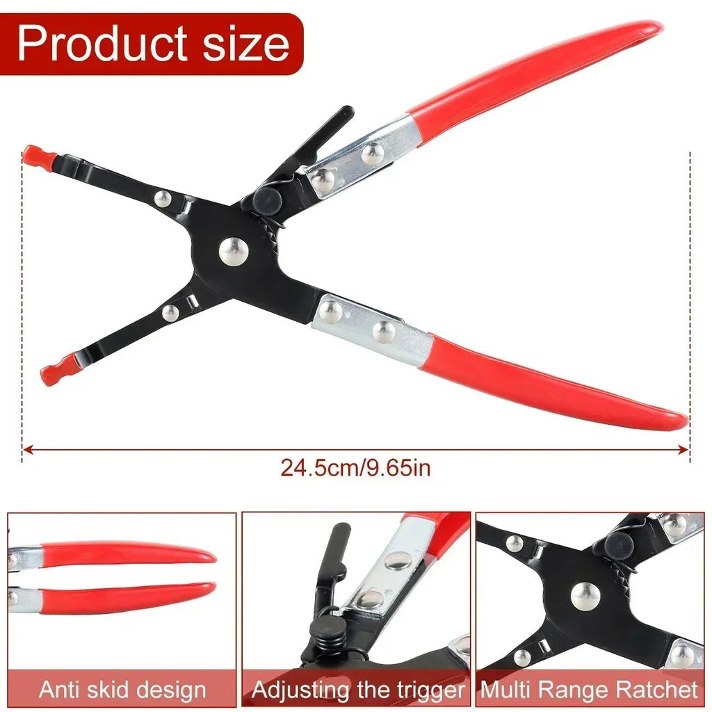 Clește de lipit Autovehicul Clește de ajutor pentru lipire Sârmă metalică Clemă de sudură Clește de ajutor pentru ridicare Suport 2 fire Instrument de reparare pentru fixare automată