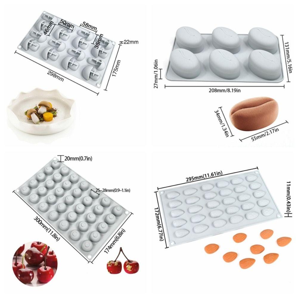 Silicone Material Chocolate Mousse Mould Dessert Making DIY Baking Mould New Kitchen Bakeware