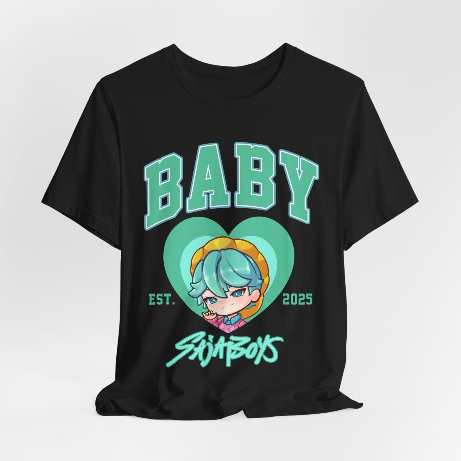 

BABY Saja Graphic T-Shirt Mens Womens Tees Top Tee Tops, Cute Colorful Shirt L