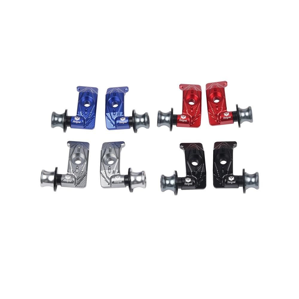 For Yamaha MT07 FZ07 FZ MT 07 2014 - 2024 Accessories Chain Adjuster Rear Wheel Fork Axle Swingarm Spools Slider Stand Pick Up