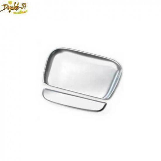 For Benz E-Class W213 2016- Matte Sliver Car Rear Seat Handle Cover Trim