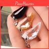 Stylish Korean Short Necklace For Men And Women Artificial Crystal Pendant