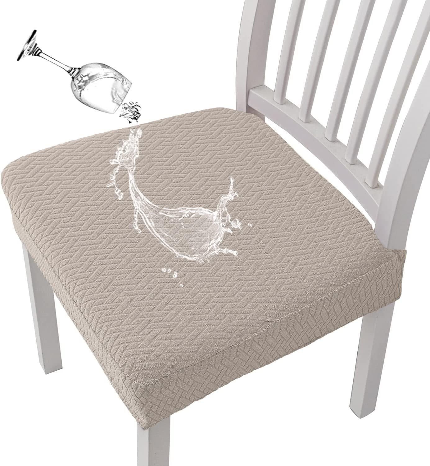 

T-shaped Jacquard Waterproof Chair Cushion Set and Cover for Home or Club Use Waterproof T-shaped Chair Cushion Set 05
