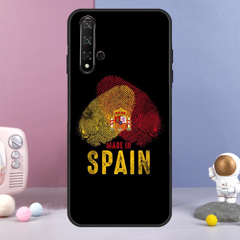 Spain Flag For Huawei Nova 7i 8i 11i 12i 12s Y73 Y70 Y90 Y60 Y72 Y61 Y91 9 10 SE P30 Pro P40 Lite Case