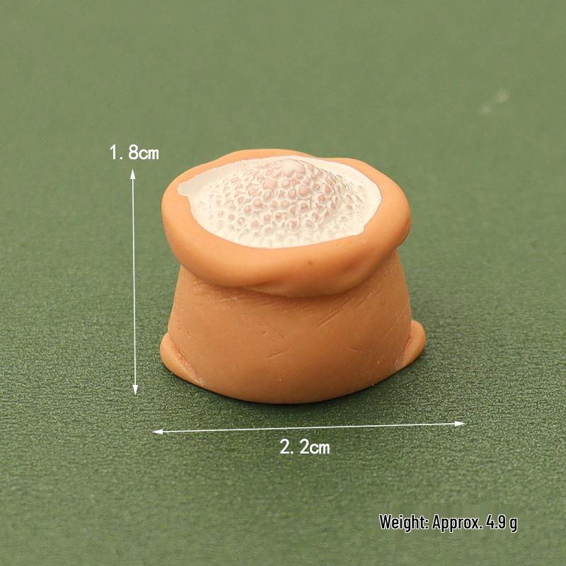 

Кукольный домик Миниатюрная 3D Кухонная сцена с едой, посудой и плитой