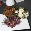 European Style Peony Artificial Flowers for Home, Wedding, and Photography Decoration