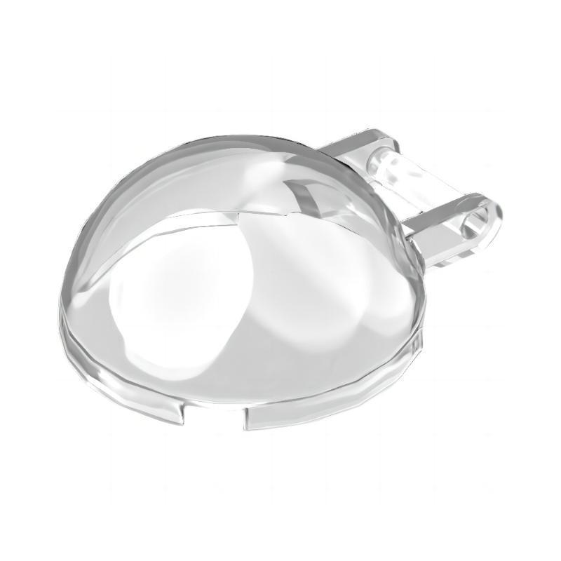 50g 4x4x1 Round Windshield Cover Building Block Spare Parts (MOC 18990 Compatible) Standard