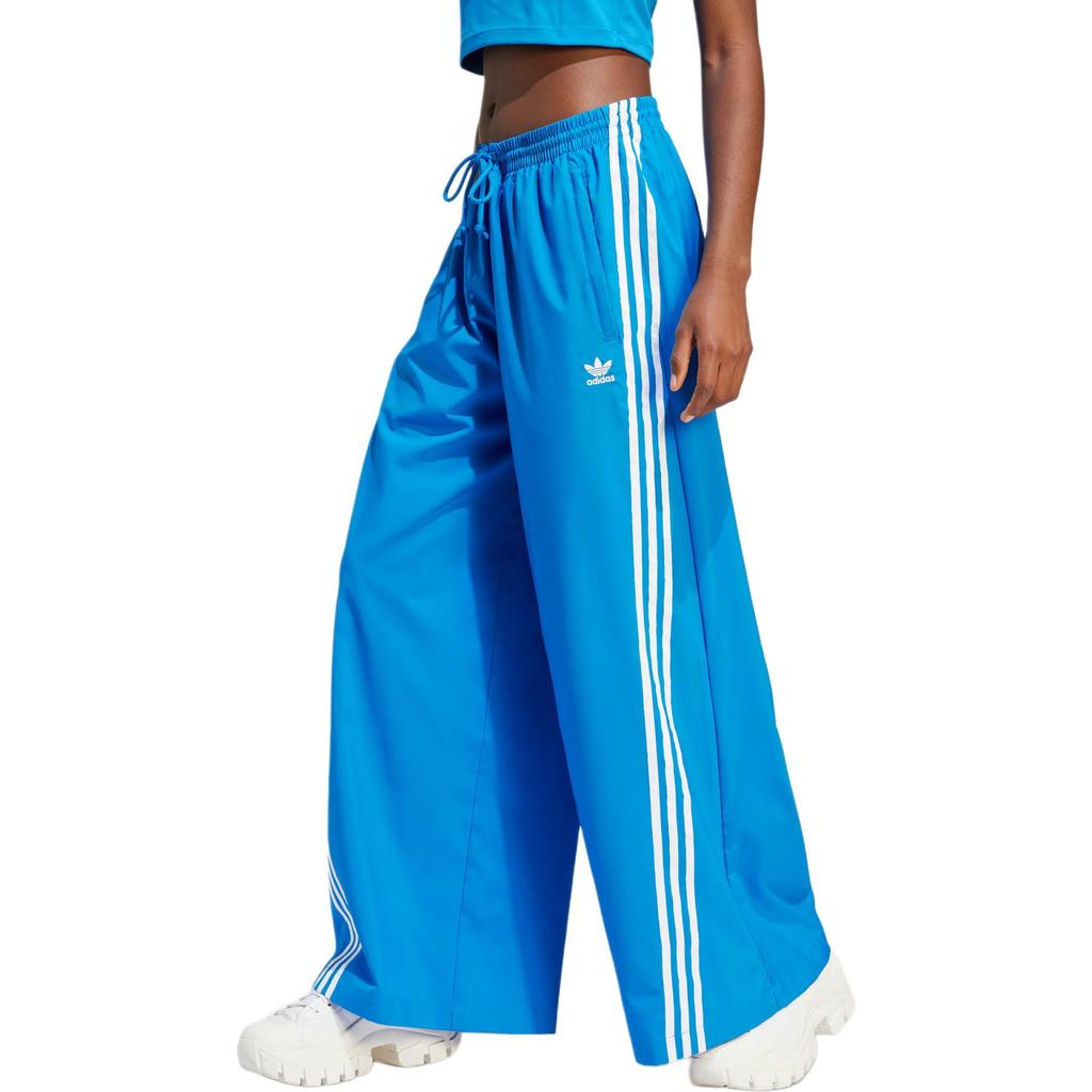 adidas Oryginały Trefoil Spicy Girl Series Luźne spodnie sportowe damskie z szerokimi nogawkami Niebieskie IV9316