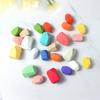 20pcs Wooden Stacked Balance Stones Wood Stackable Stone Tower Building Blocks Birthday Party Games Gifts for Kid and Home Decor