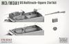 Takom 1/16 Scale American M3/M3A1 Half-Track 2-in-1 Plastic Model TKOAHHQ-010 (Tank)