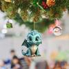 Decorative Flying Dragon Baby Pendant 2D Dragon Car Ornament  New Year