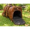 Buffalo Leather Duffle Bag: Handmade Full Grain Weekender
