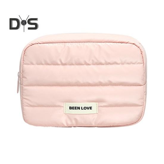 

Женская мягкая косметичка, портативный органайзер для косметики, водонепроницаемая сумка на молнии, косметичка для девочек, для путешествий и домашнего использования розовый