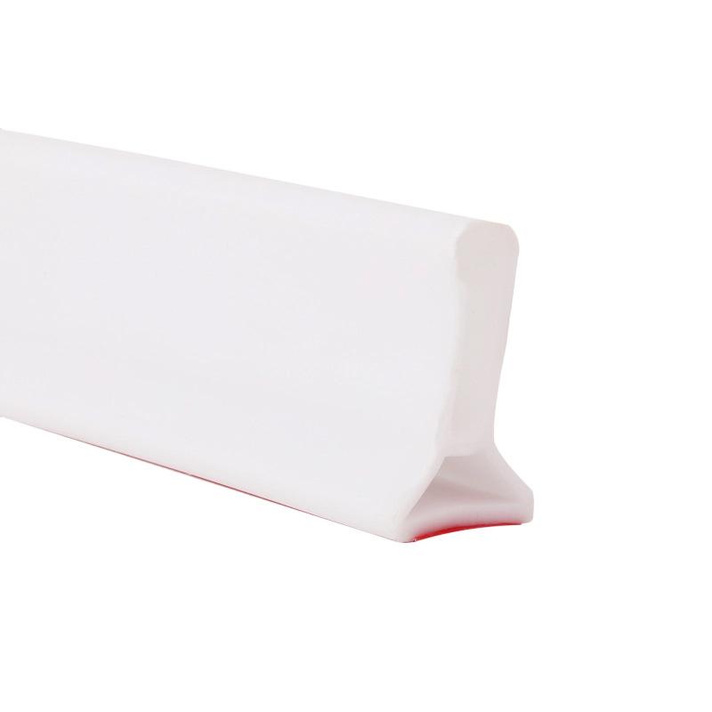 Silicone Water Barrier Strip for Bathroom, Toilet, and Stove Gaps