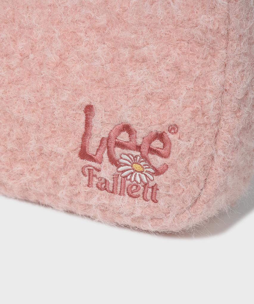 Fallett [Fallett X Lee] Sun Flower Logo Hobo Bag Pink