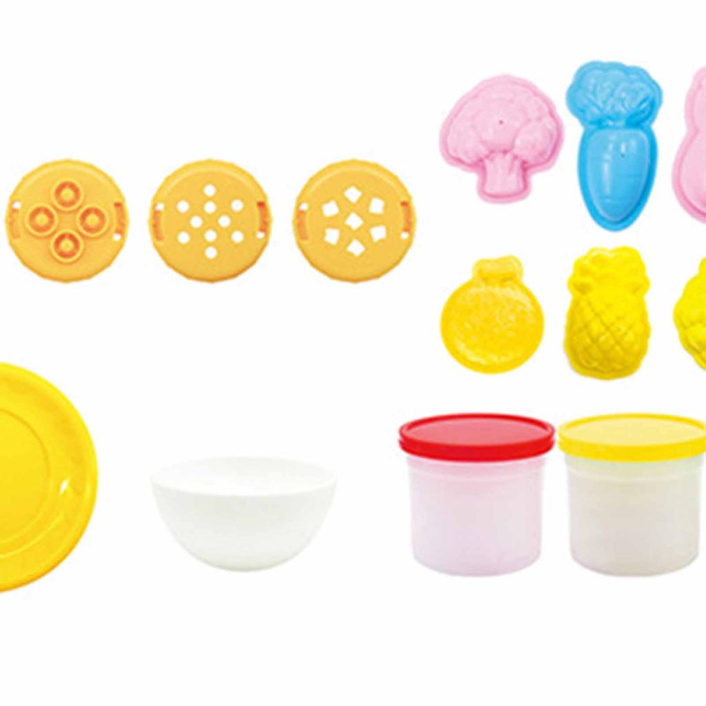 Play Dough Set Color Dough Toy Food Grade Non Toxic Play Clay Mold Set for Children Dough Noodle