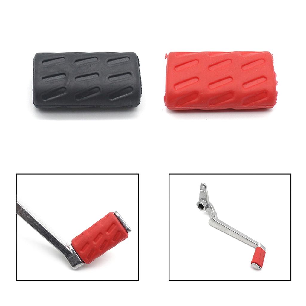 High Elasticity Brake Lever Grip Cover Shift Lever Rubber Sleeve for Ducati 696 796 Enhancing Riding Safety & Comfort