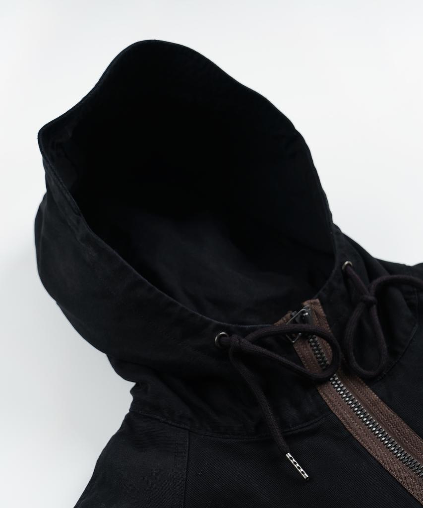 Frizmworks Jungle Cloth Deck Hooded Parka _ Black