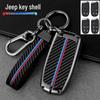 Чохол для ключів JEEP Compass, Renegade, Grand Commander та Grand Cherokee з чоловічою пряжкою