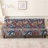 Futon Sofa Folding Sofa Bed Cover Sofa Covers Spandex Stretch Double Seat Cover Slipcovers for Living Room Geometric Print