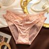 Women's Low Waist Lace Cotton Briefs