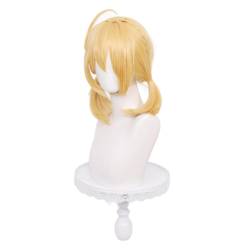 Shangni Si Fumigen Yellow Twin Tails Kotori Cosplay Wig - Blue Archive Simulation Scalp