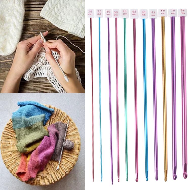 han Crochet Hooks, Long Aluminum Knitting Needle for Sc