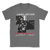 Summer James Arthur World Tour Trending T Shirts 100 Cotton Tee Shirt for Unisex Women Y2K Retro Big Size Short Sleeve Clothing