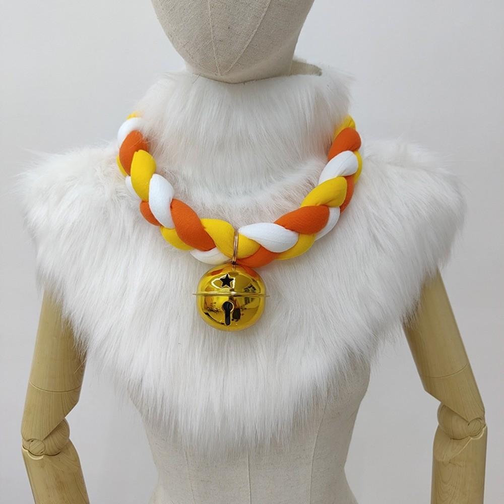 Handmade Bell Collar Necklace With Bell Cosplay Costume Necklace Animal Cosplay