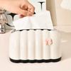 1pcs Minimally Irregular Shell Shaped Built-in Spring Tissue Box Home Living Room Coffee Table Decoration Car Interior Decorat Tissue Storage Boxes