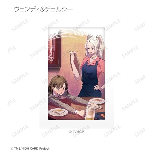 TV-Anime "HIGH CARD" Sammel-Endillustration Sofortbildkamera-Stil Illustrationskarten 18-Stück-Box