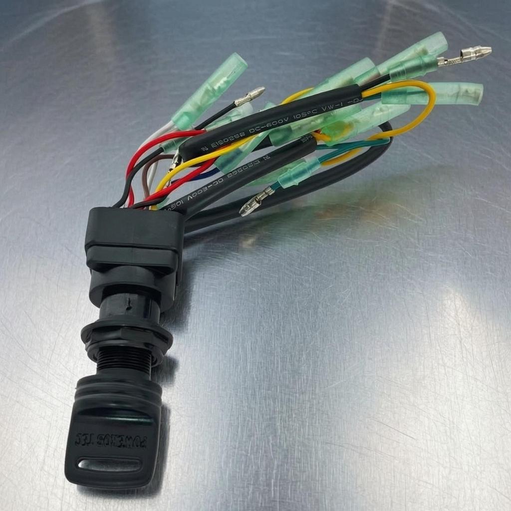 Marine Electrical Component Replacement Remote Throttle Control Box Ignition Switch for Boat