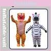 Hilarious Tiger Zebra Inflatable Costume For Adults Perfect For Halloween Parties