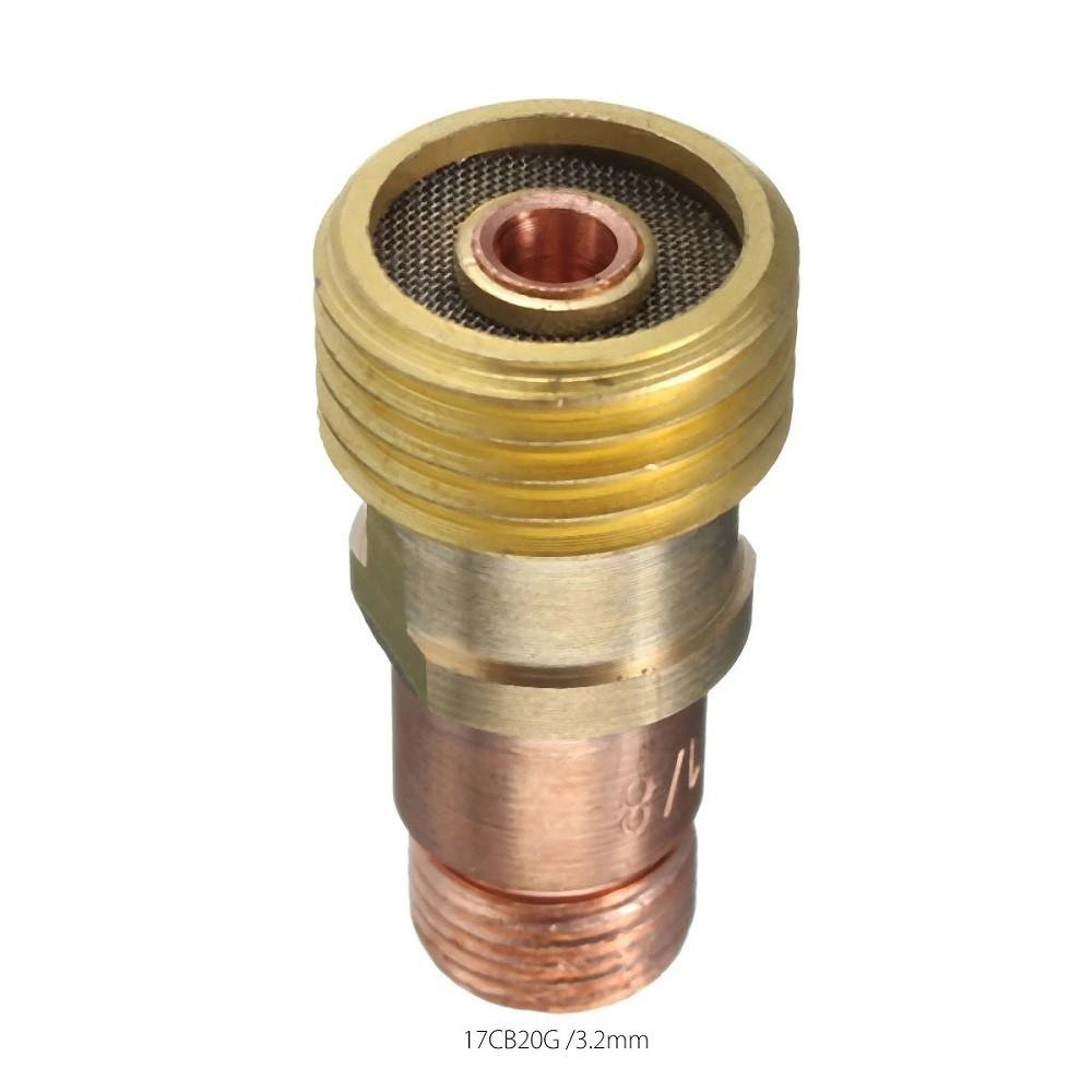 1pcs Gas Lens Connector Brass Tig WP-17/18/26 2021