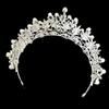 Perlen Braut-Haarbänder Diademe Hochzeitskrone Stirnband für Braut Haarschmuck Perlen Hochzeits-Haarschmuck Kopfschmuck