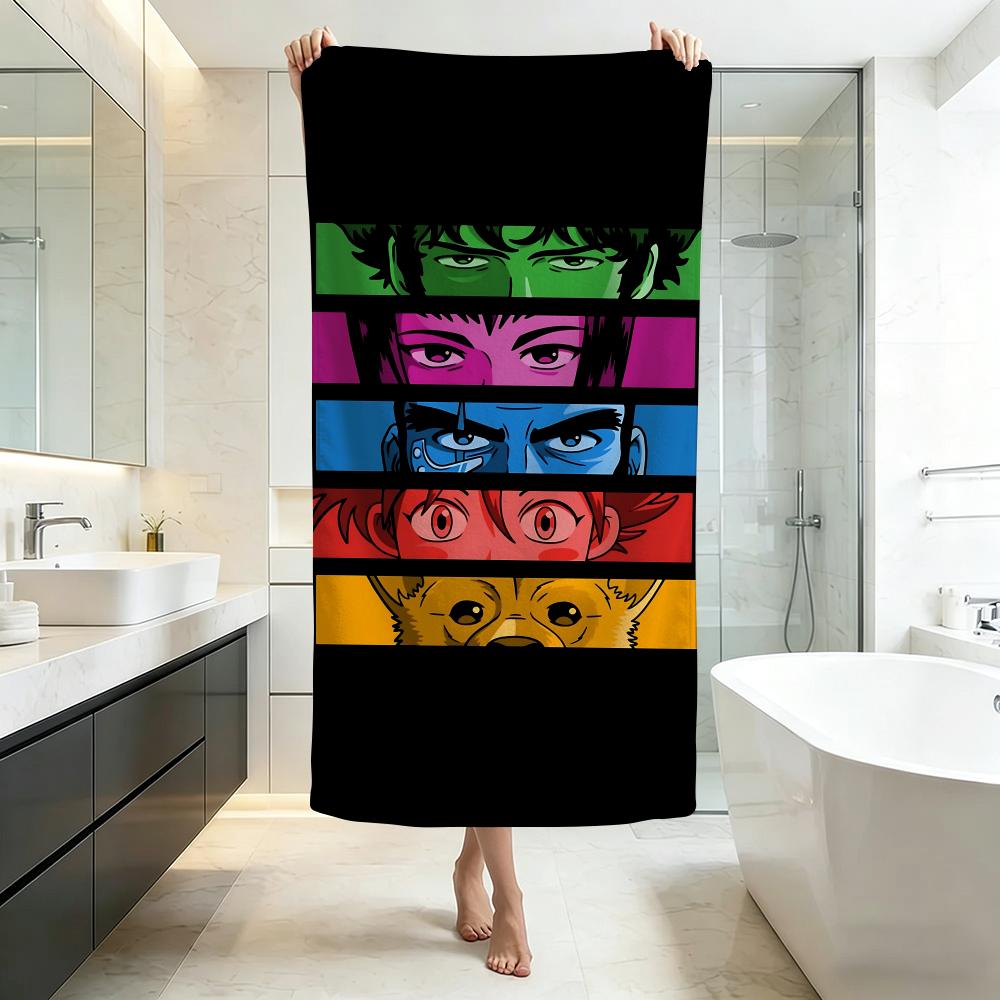 Cool-Cowboy BebopS Towel Five-Star Hotel Quality Eco-Friendly Ultra Soft Thick Towels & Beach Towels