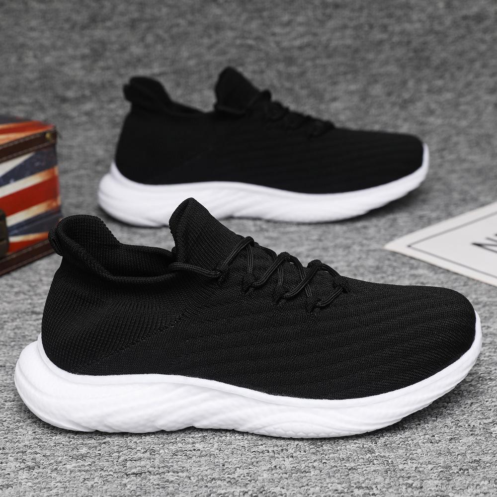 

Пара кроссовок из сетки для мужчин и женщин с мягкой подошвой, легкие и дышащие, удобные и модные кроссовки для бега и отдыха 45 male